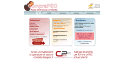 Desktop Screenshot of comprapec.it
